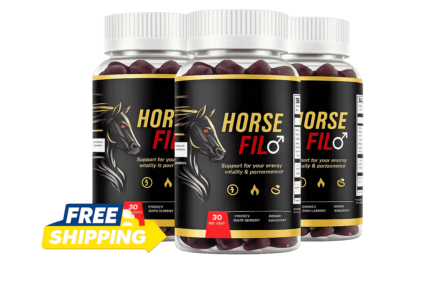 HorseFil 3 Bottle Package — Most Popular